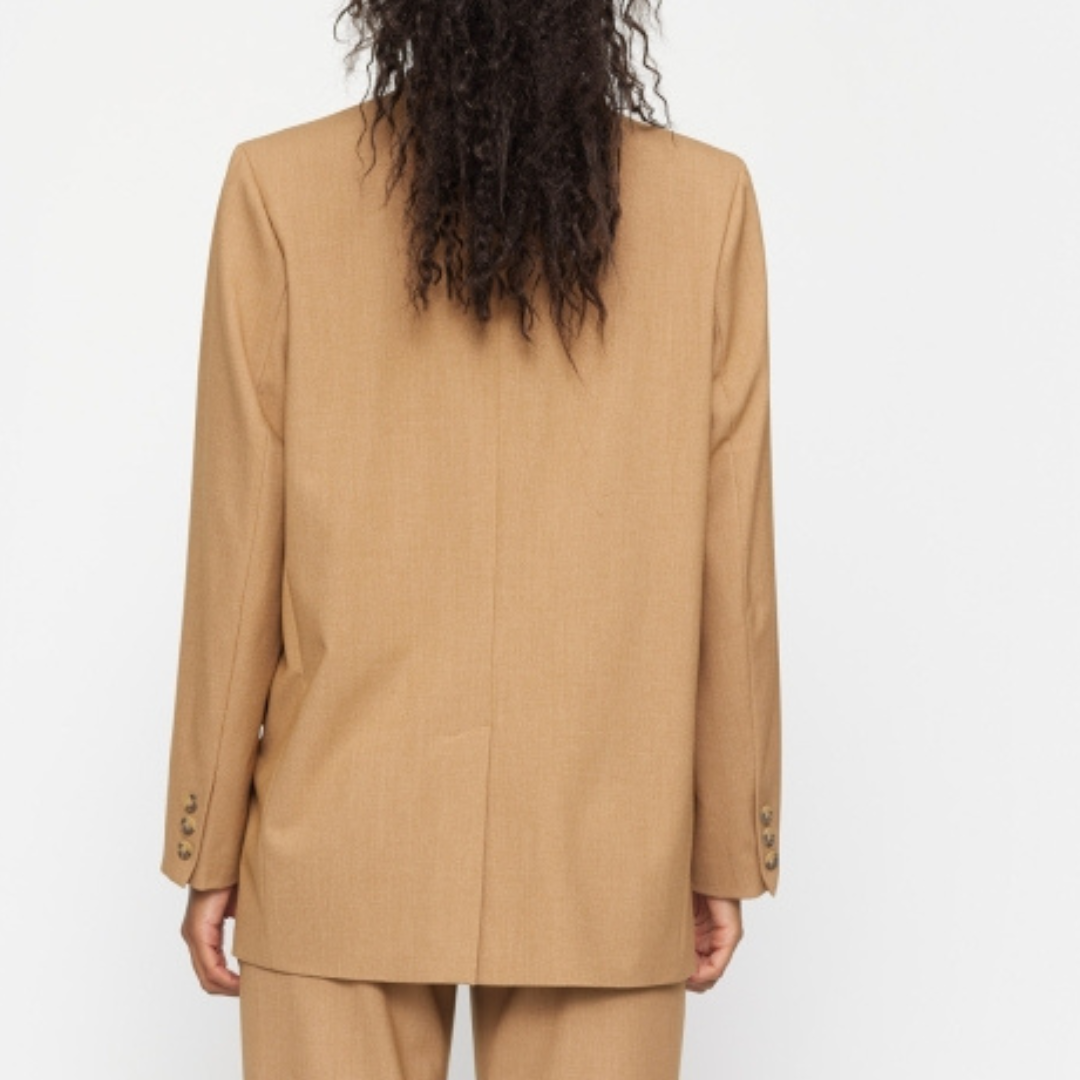 SOFT REBELS - BLAZER - VILJA LOOSE 23-720 - TIGERS EYE
