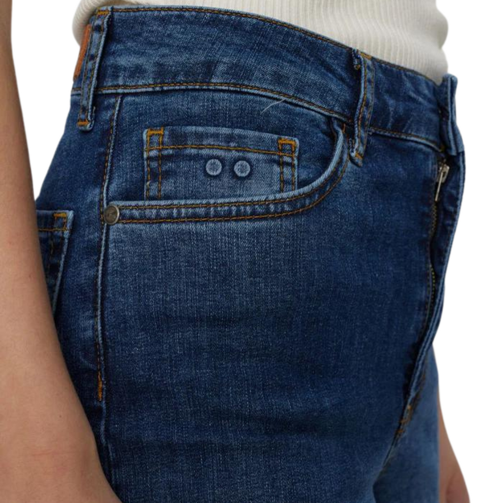NÜMPH - JEANS - PARIS LONG 704982 - MEDIUM BLUE DENIM