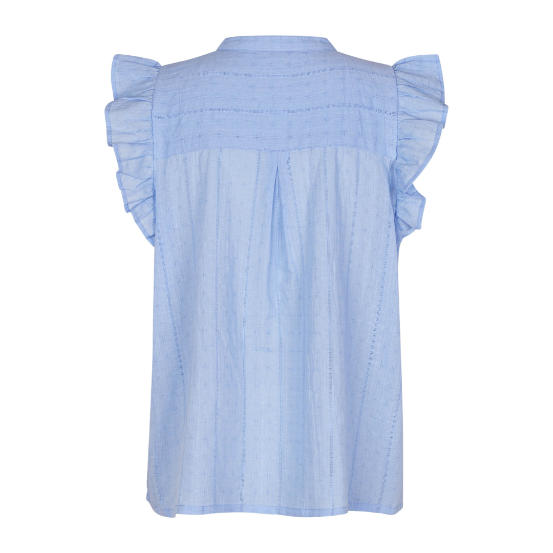 MBYM - BLUSE - GEMALA ACASIA 59119568 - BLUE HERON
