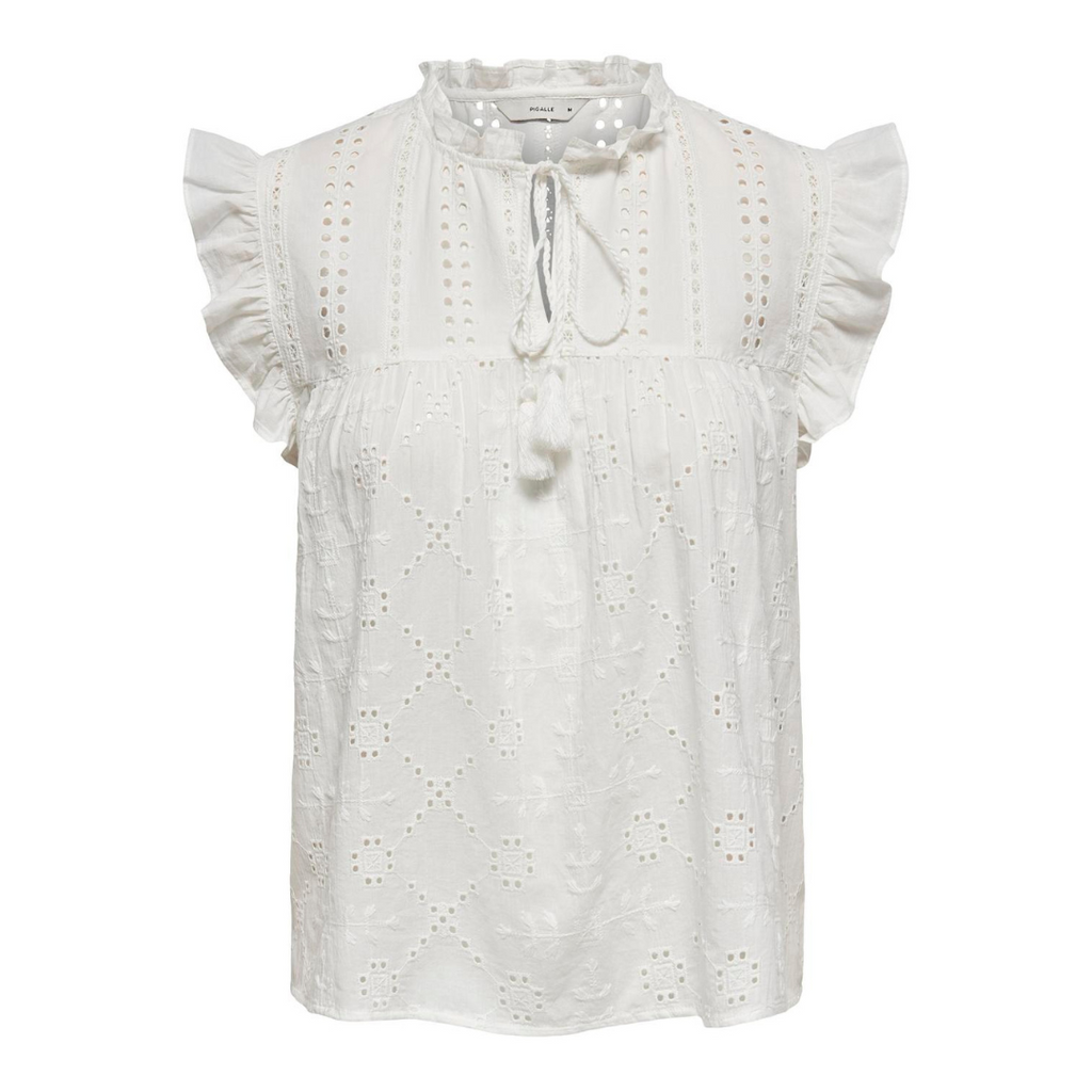 ONLY - TOP - REVA 15218460 - CLOUD DANCER