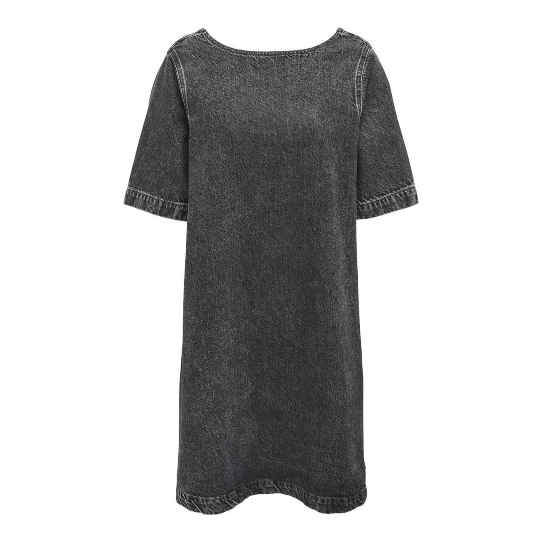 ONLY - DENIMKJOLE - GIGI 15339026 - DARK GREY DENIM