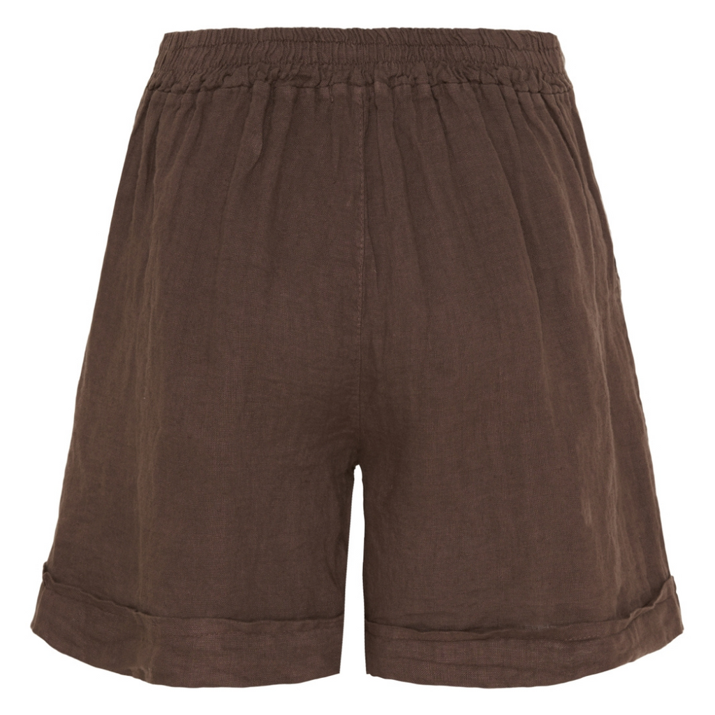 MARTA DU CHATEAU - SHORTS - SOPHIA 61072 - COLD BROWN