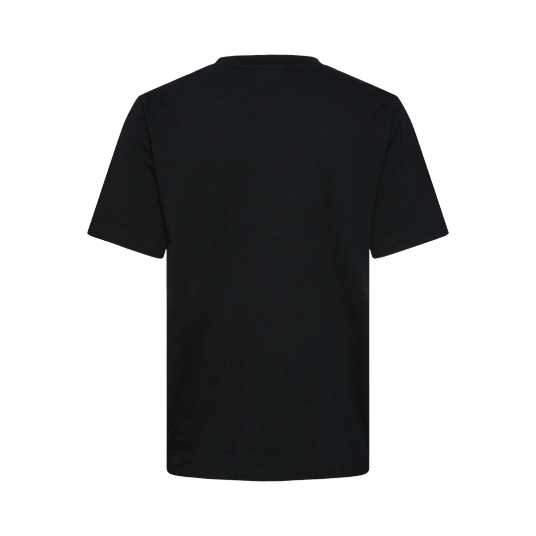 PIECES - T-SHIRT - RIA 17144649 - BLACK PEARL HEART