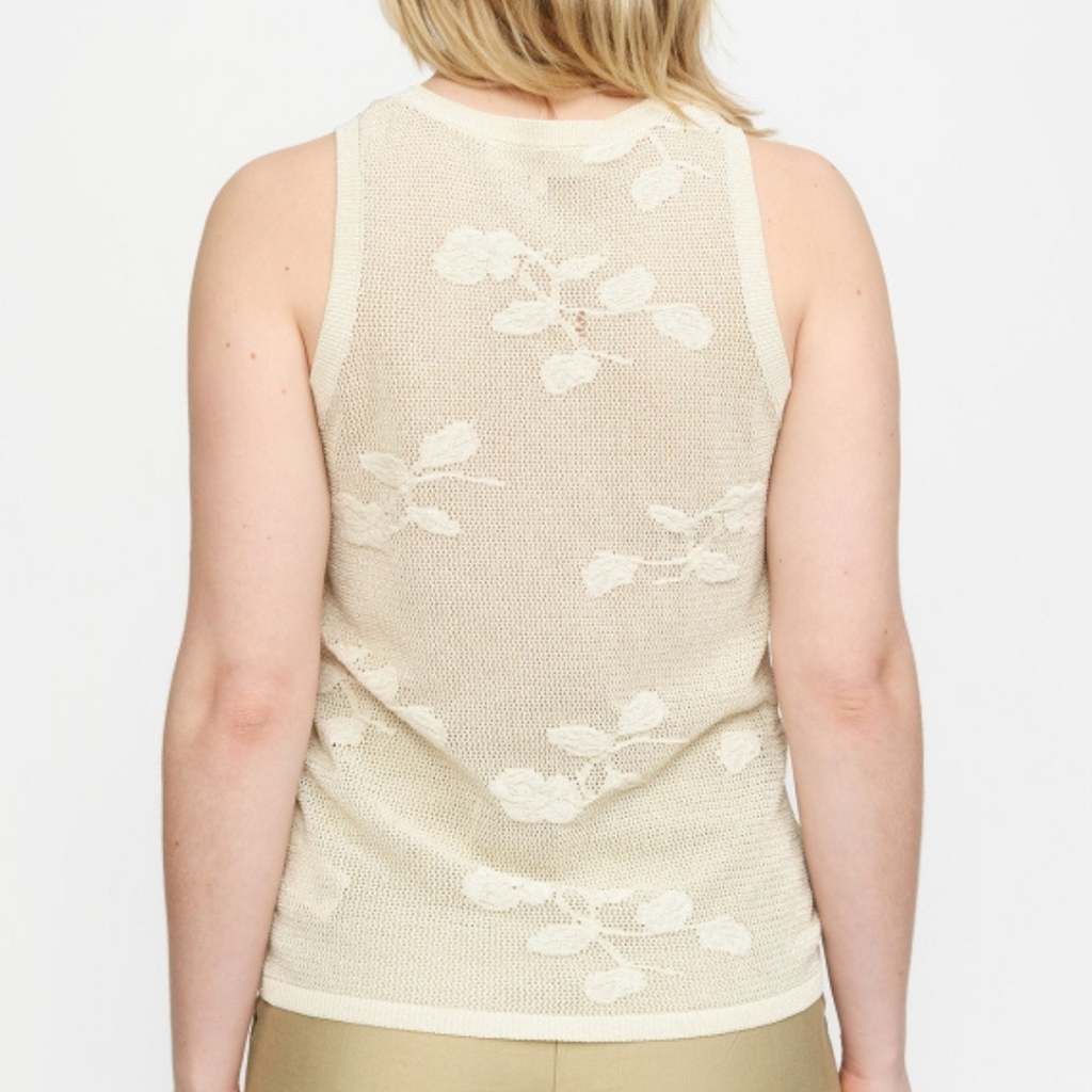 SOFT REBELS - LUREX TOP - NELL SR324-206 - SNOW WHITE