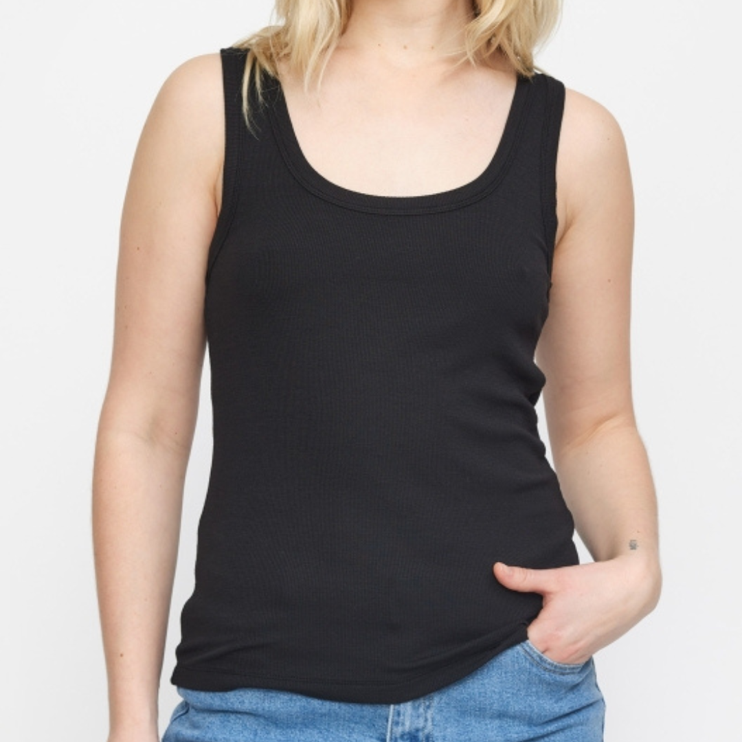 SOFT REBELS - TOP - FENJA SR324-302 - SORT