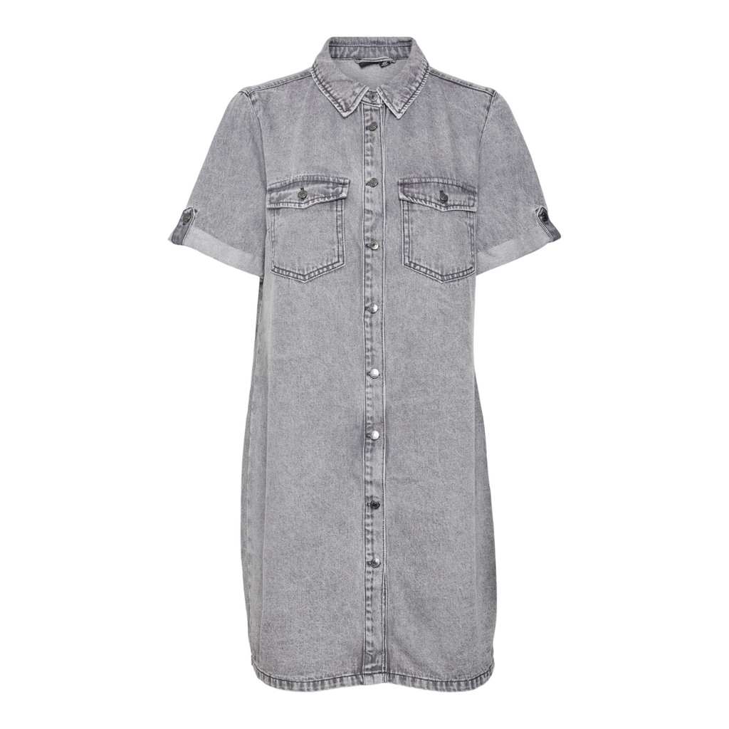 VERO MODA - KJOLE - JENNIE 10309665 - MEDIUM GREY DENIM