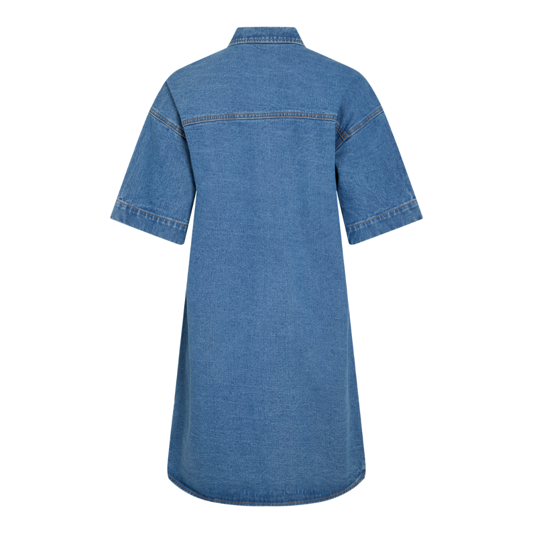 VILA - KJOLE - MAYA 14105190 - MEDIUM BLUE  DENIM
