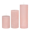 COZY LIVING - 75 TIMER BLOKLYS - RUSTIK 6339 - CRYSTAL ROSE