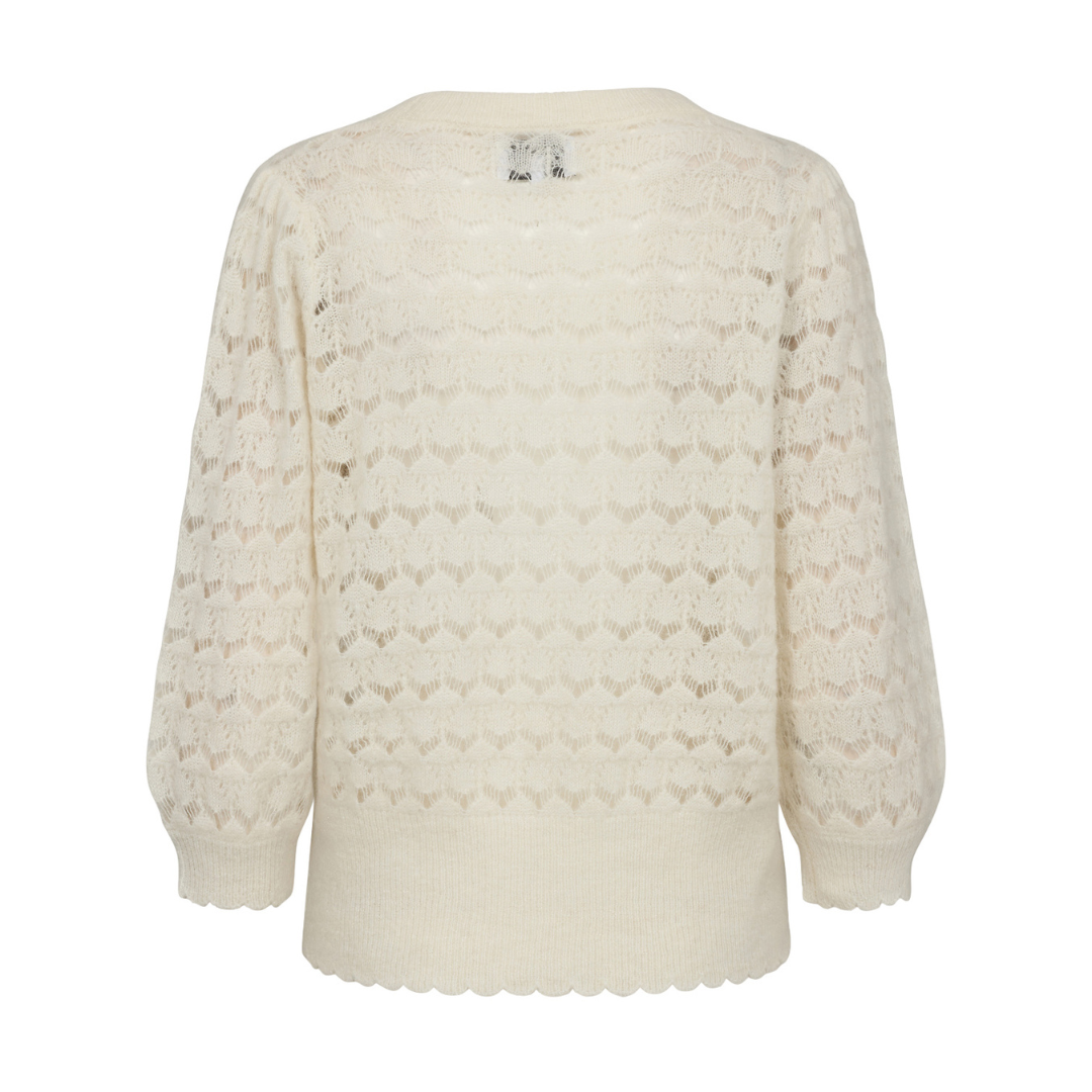NÜMPH - STRIK - RIETTA POINTELLE 704562 - CLOUD DANCER