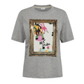 NÜMPH - T-SHIRT - MAGDA 704573 - LIGHT GREY MELANGE