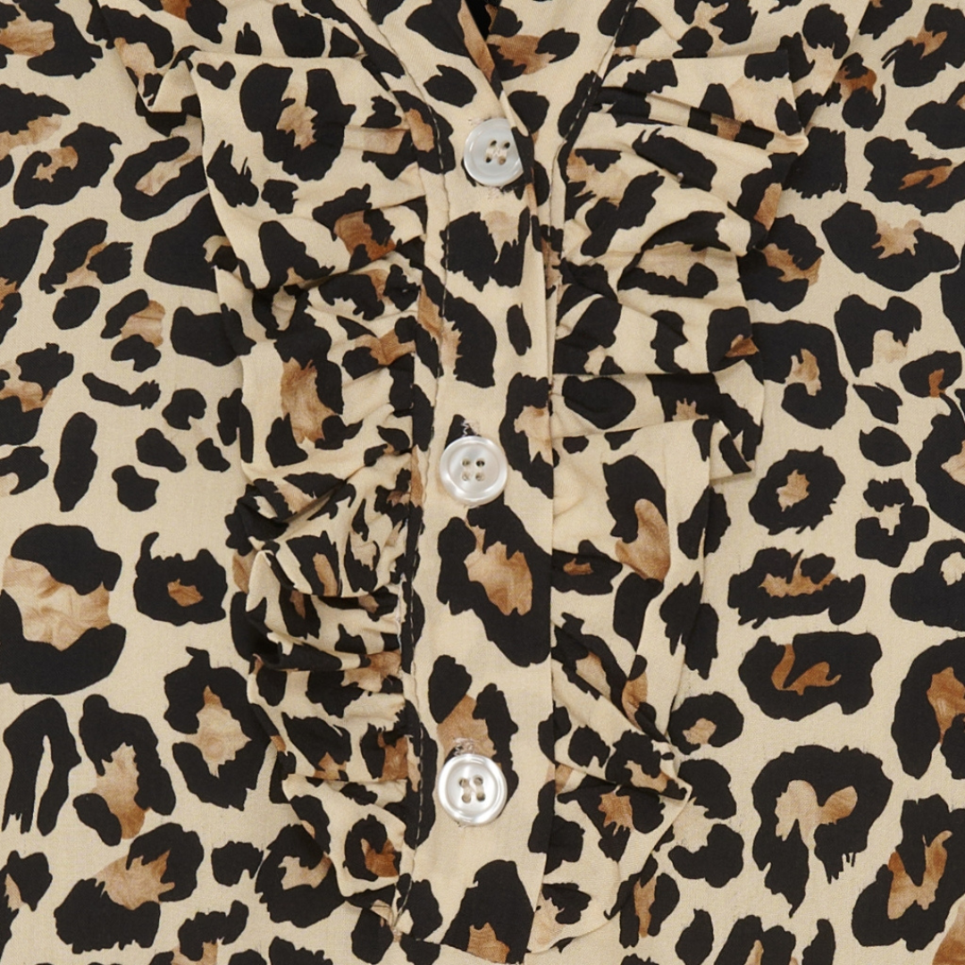 MARTA DU CHATEAU - BLUSE - UNNUR 6317 - BEIGE LEO