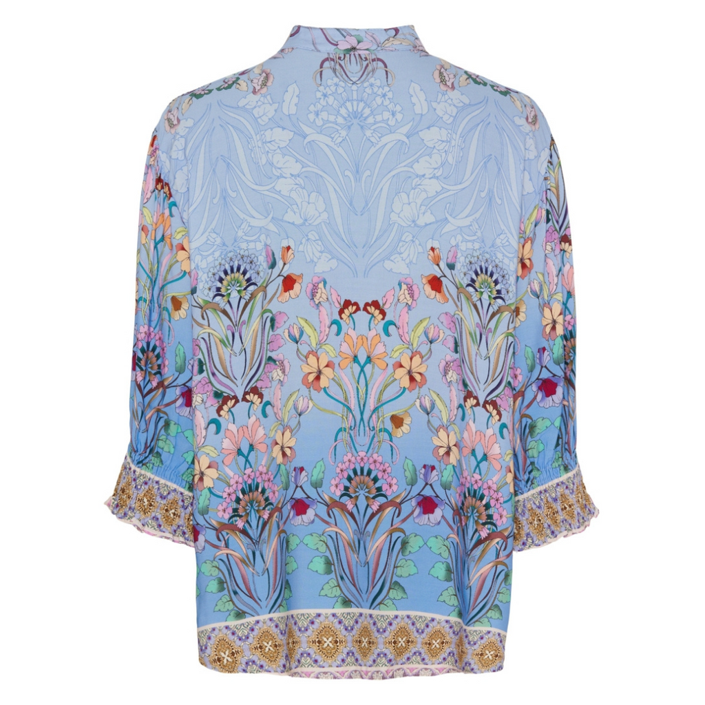 MARTA DU CHATEAU - BLUSE - UNNUR 6317 - 361 CELESTE