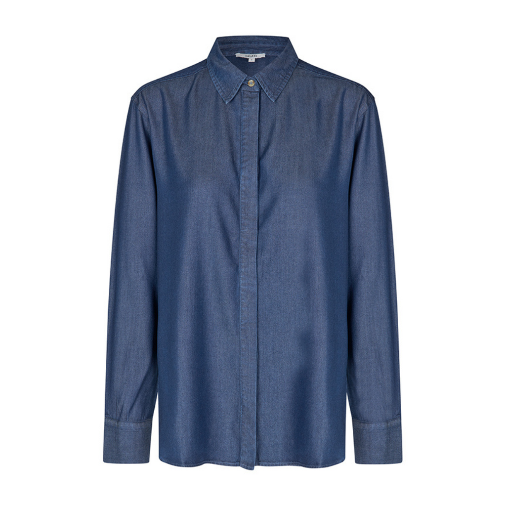MBYM - SKJORTE - DALINNA TALVI 58649522 - DARK BLUE WASH