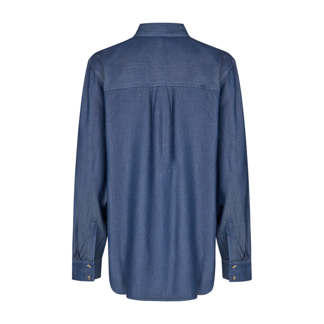 MBYM - SKJORTE - DALINNA TALVI 58649522 - DARK BLUE WASH