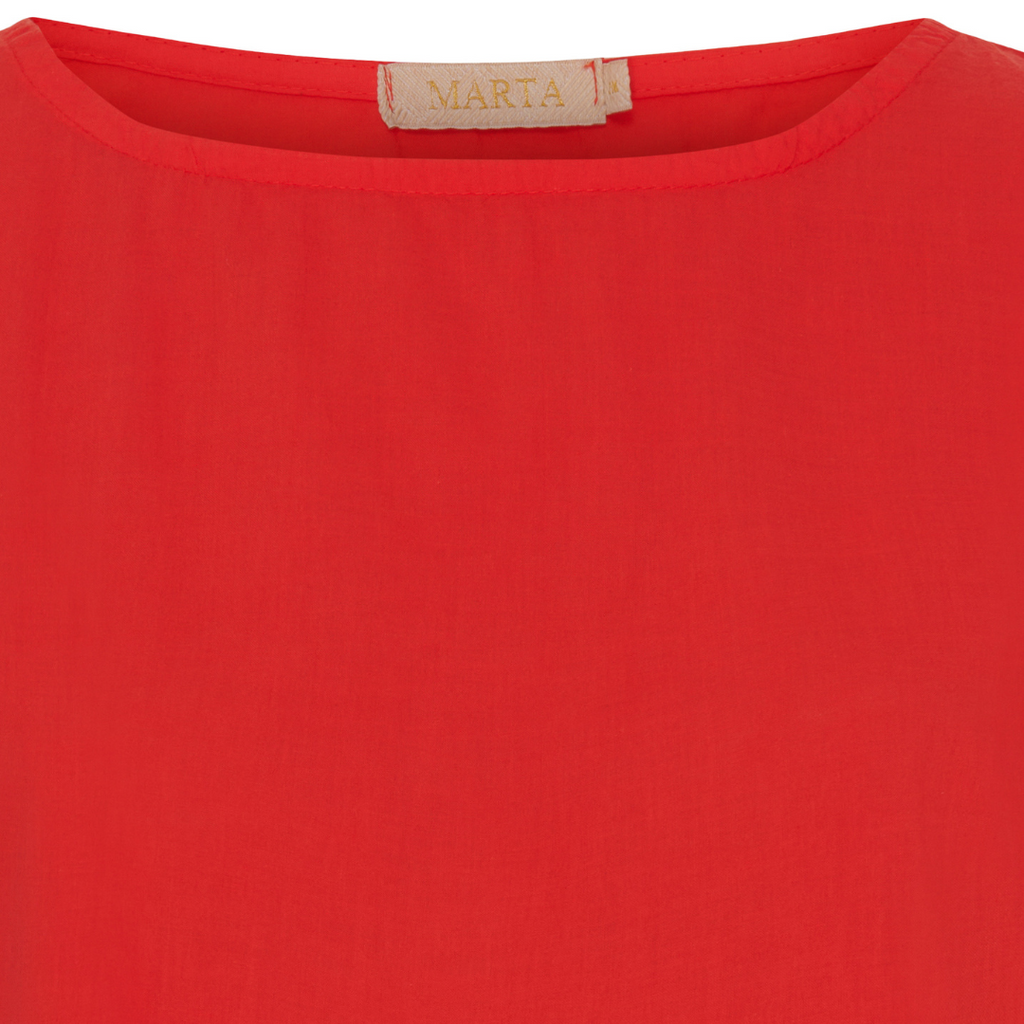 MARTA DU CHATEAU - BLUSE - KASIMIRA 86493 - ROSSO