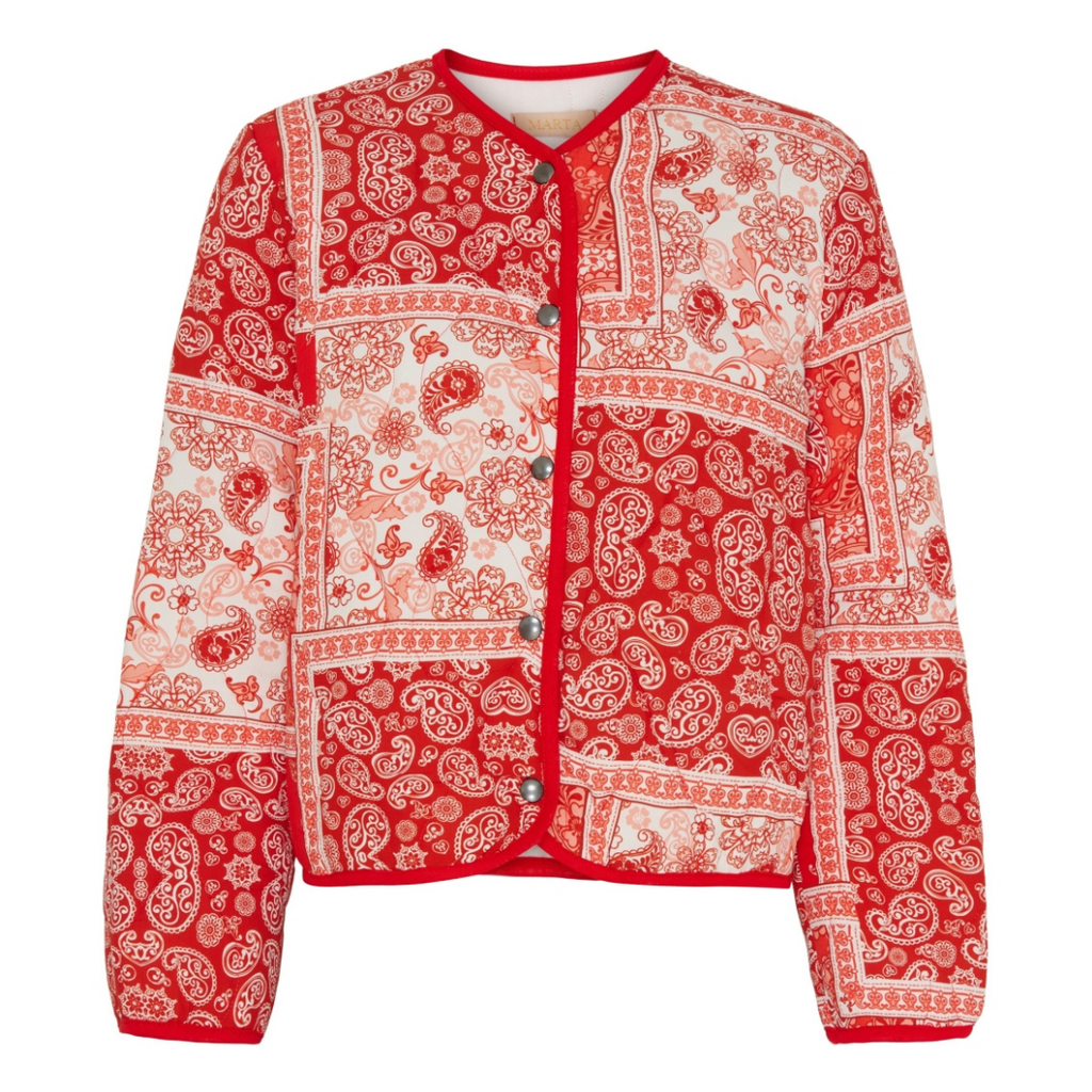 MARTA DU CHATEAU - JAKKE - ROSEANNE K230083 - FH1186 RED