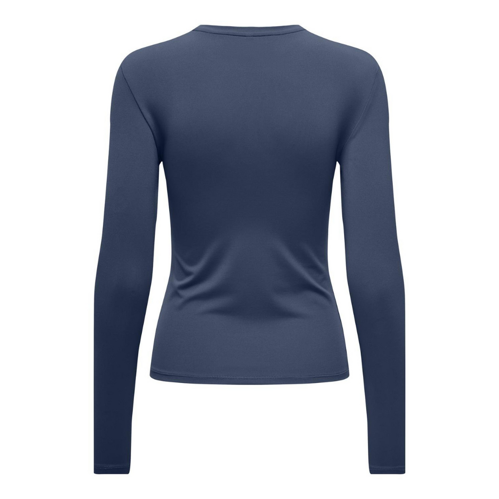 ONLY - LANGÆRMET T-SHIRT - EA 15331599 - VINTAGE INDIGO
