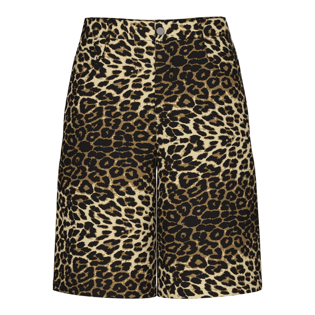 PIECES - JORTS - ASTA 17157787 - BLACK LEO DENIM