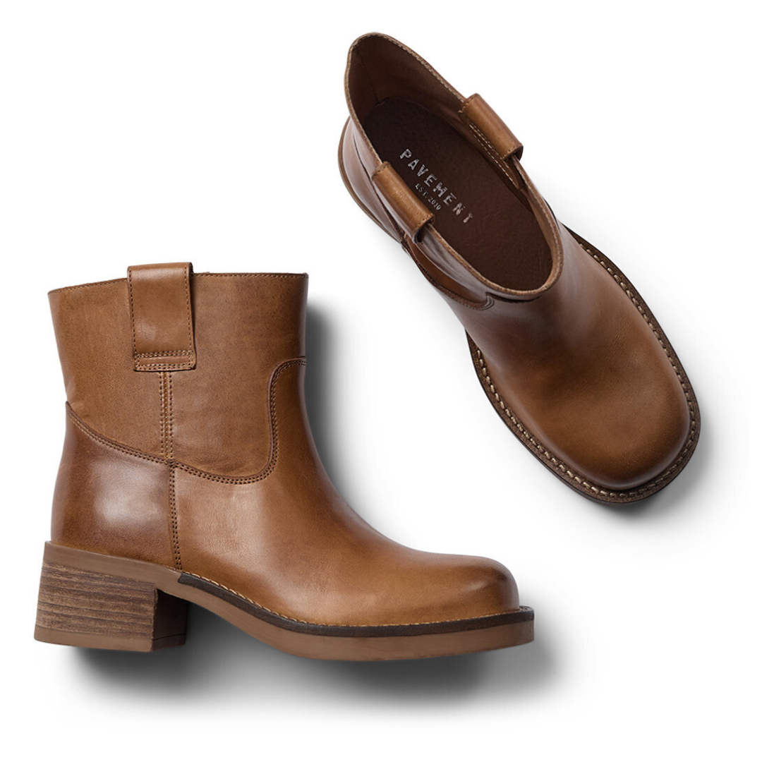 PAVEMENT - STØVLER - JENNY VINTAGE 23482-1 - TAN VINTAGE