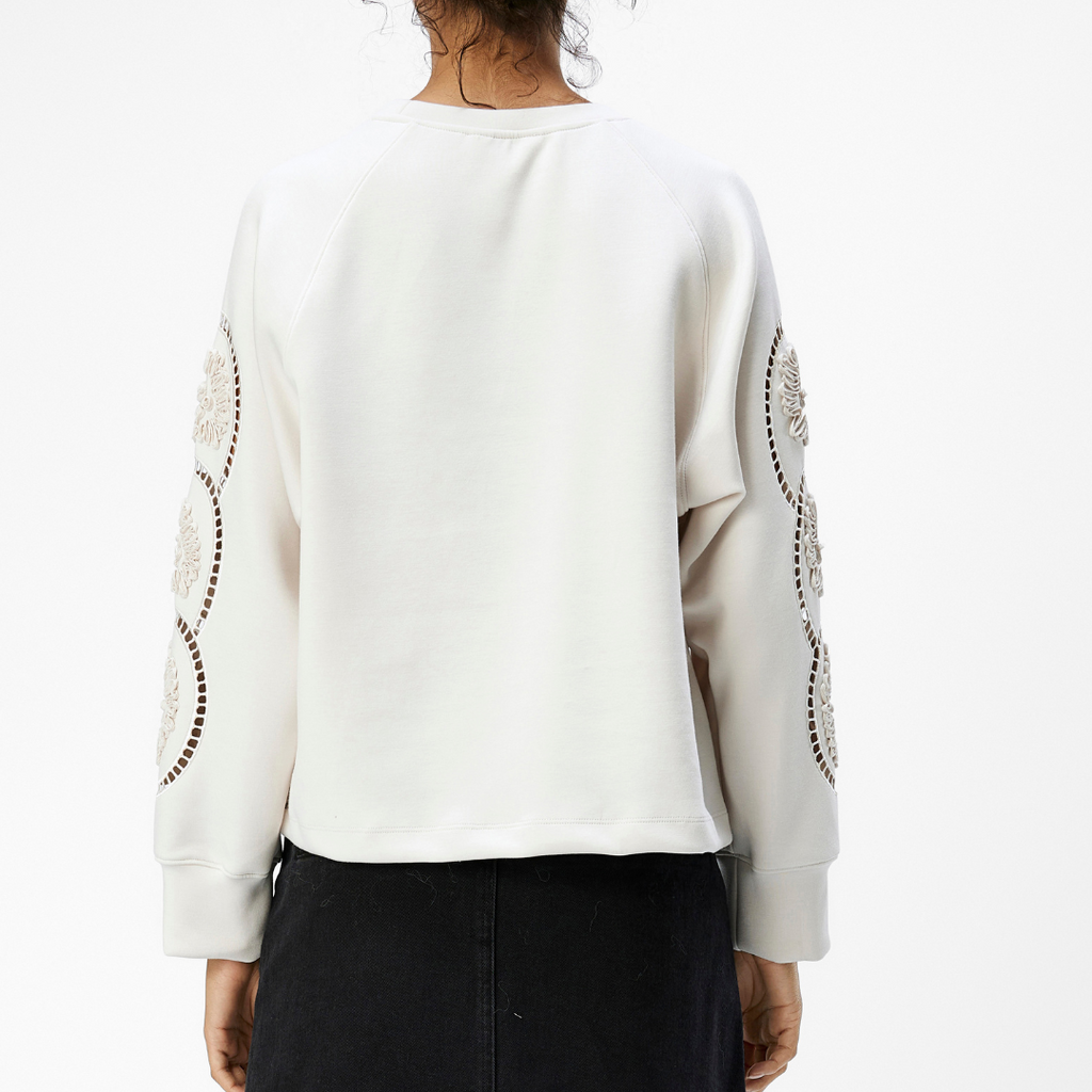 OBJECT - SWEATSHIRT - DORINA 23045024 - WHITE SAND