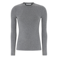 SOFT REBELS - BLUSE - ROMAN SR424-300 - MEDIUM GREY MELANGE
