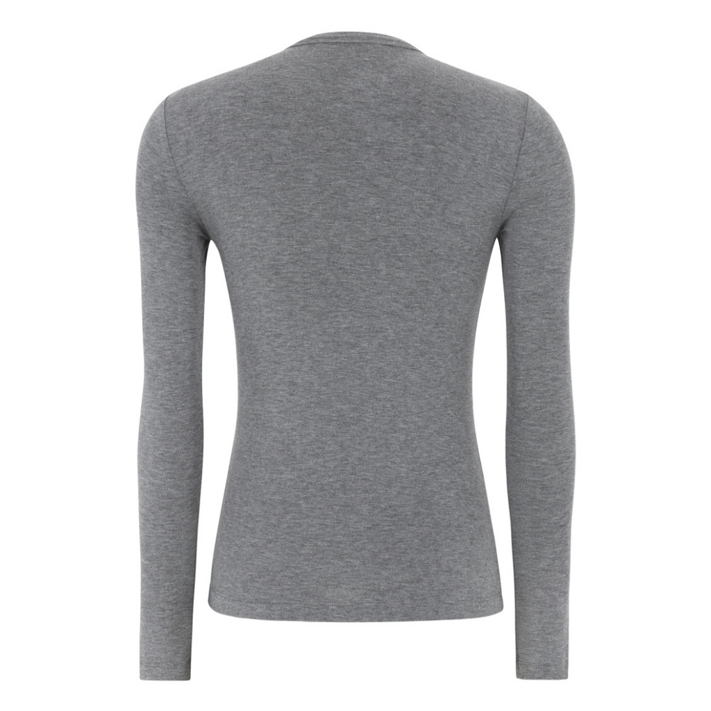 SOFT REBELS - BLUSE - ROMAN SR424-300 - MEDIUM GREY MELANGE