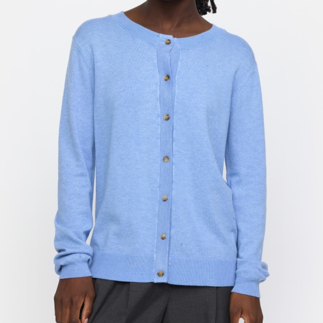 SOFT REBELS - CARDIGAN - MARLA SR120-213 - AZURINE MELANGE