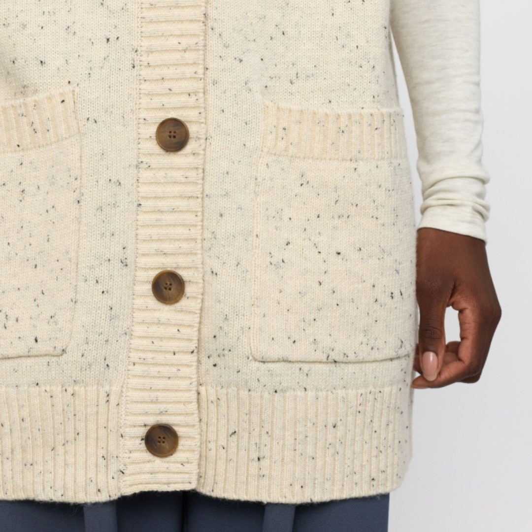 SOFT REBELS - STRIKVEST - EMERALD SR524-207 - ARCTIC WOLF MELANGE