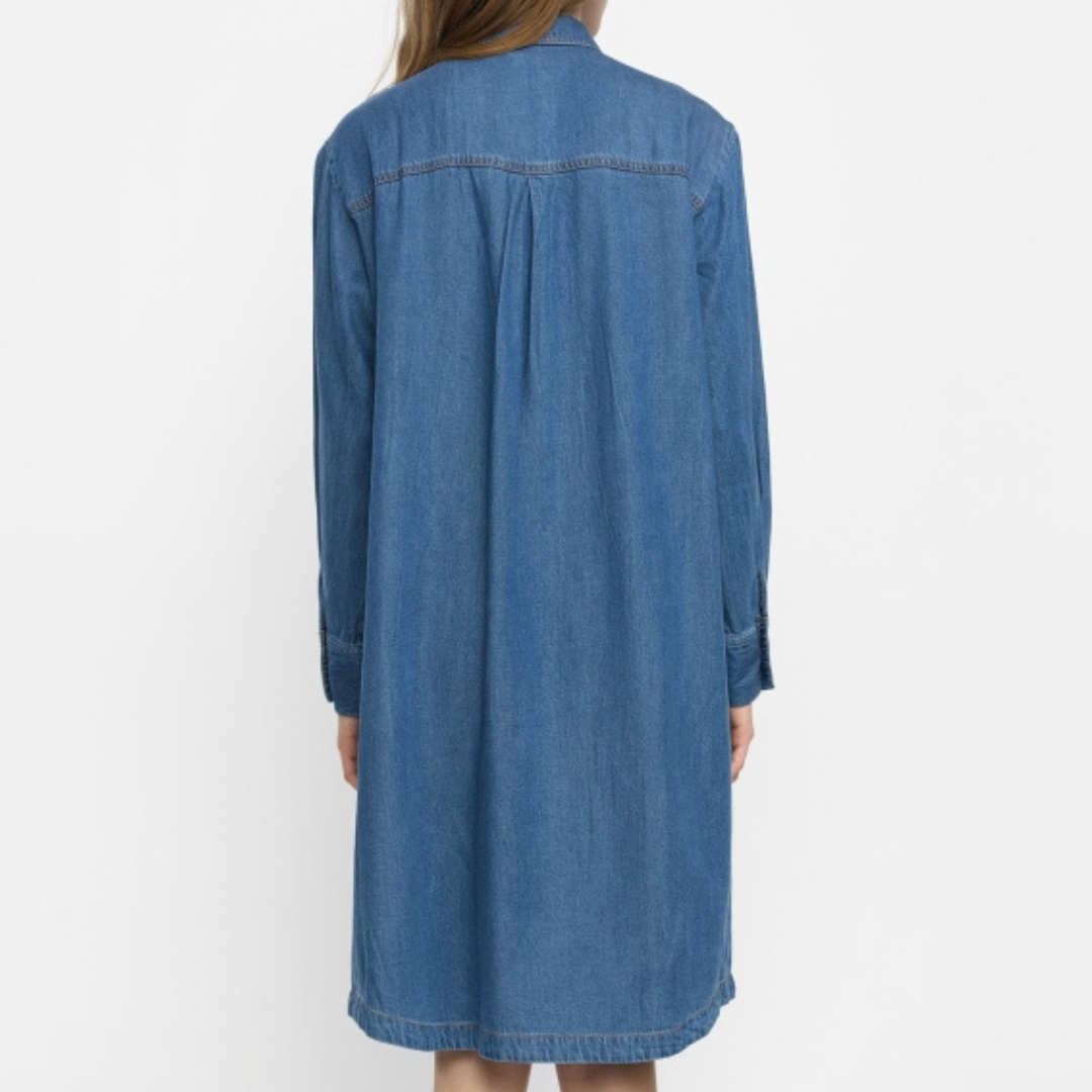 SOFT REBELS - KJOLE - ERIN SR524-800 - MEDIUM BLUE DENIM WASH
