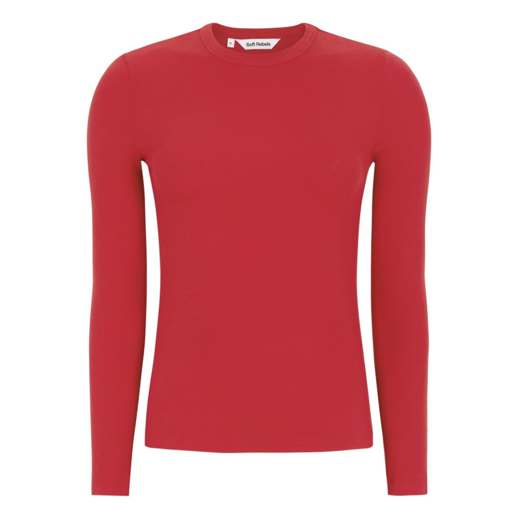 SOFT REBELS - BLUSE - FENJA SRAW22-300 - RACING RED