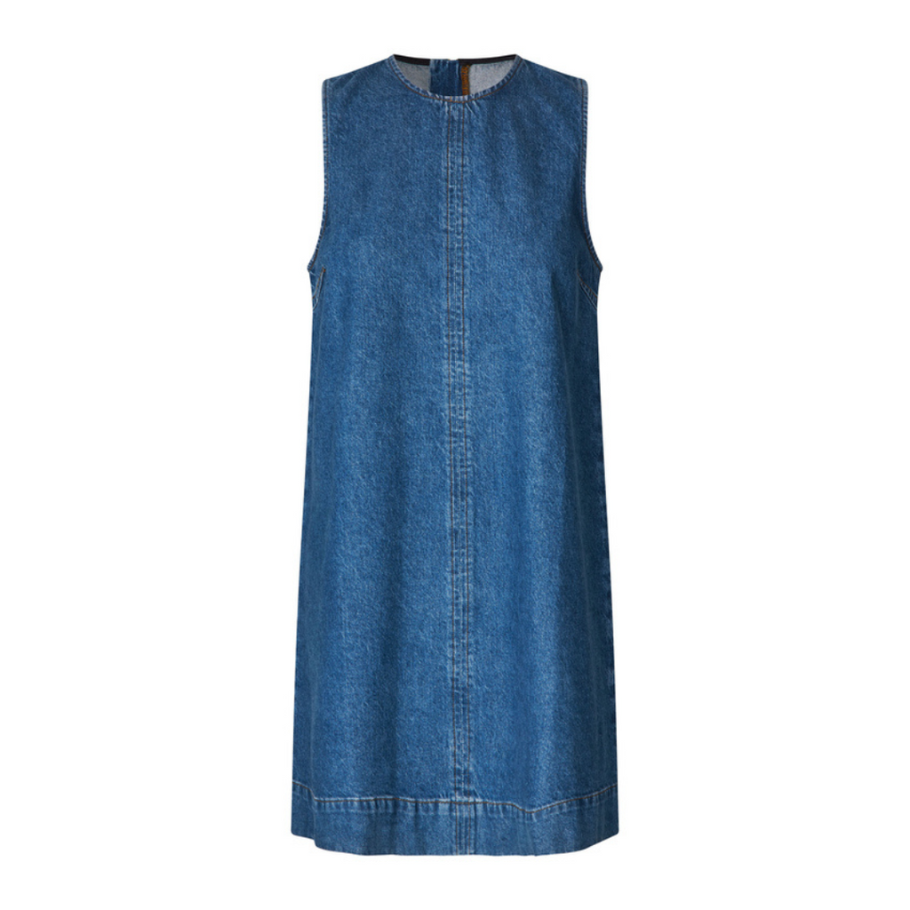 GLOBAL FUNK - DENIMKJOLE - RHIANN 58430222 - VINTAGE BLUE WASH