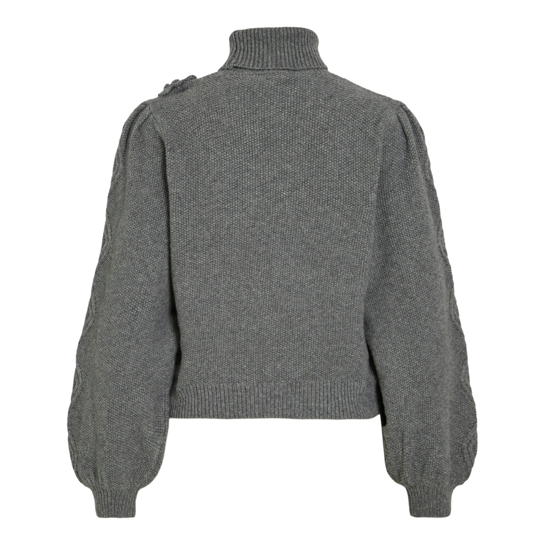 VILA ROUGE - STRIK - LENNON 14098480 - MEDIUM GREY MELANGE