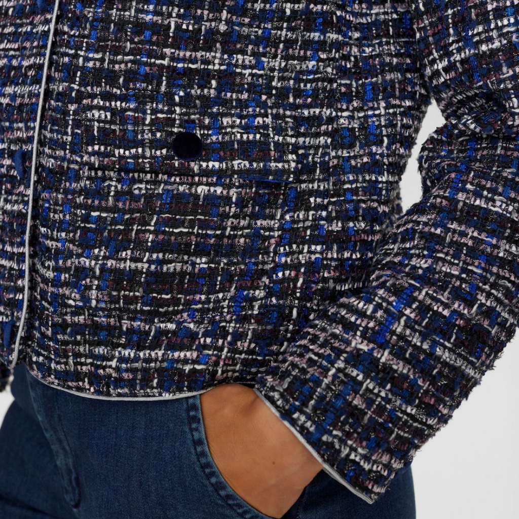 NÜMPH - BLAZER - HATTIE 704723 - CLEMATIS BLUE