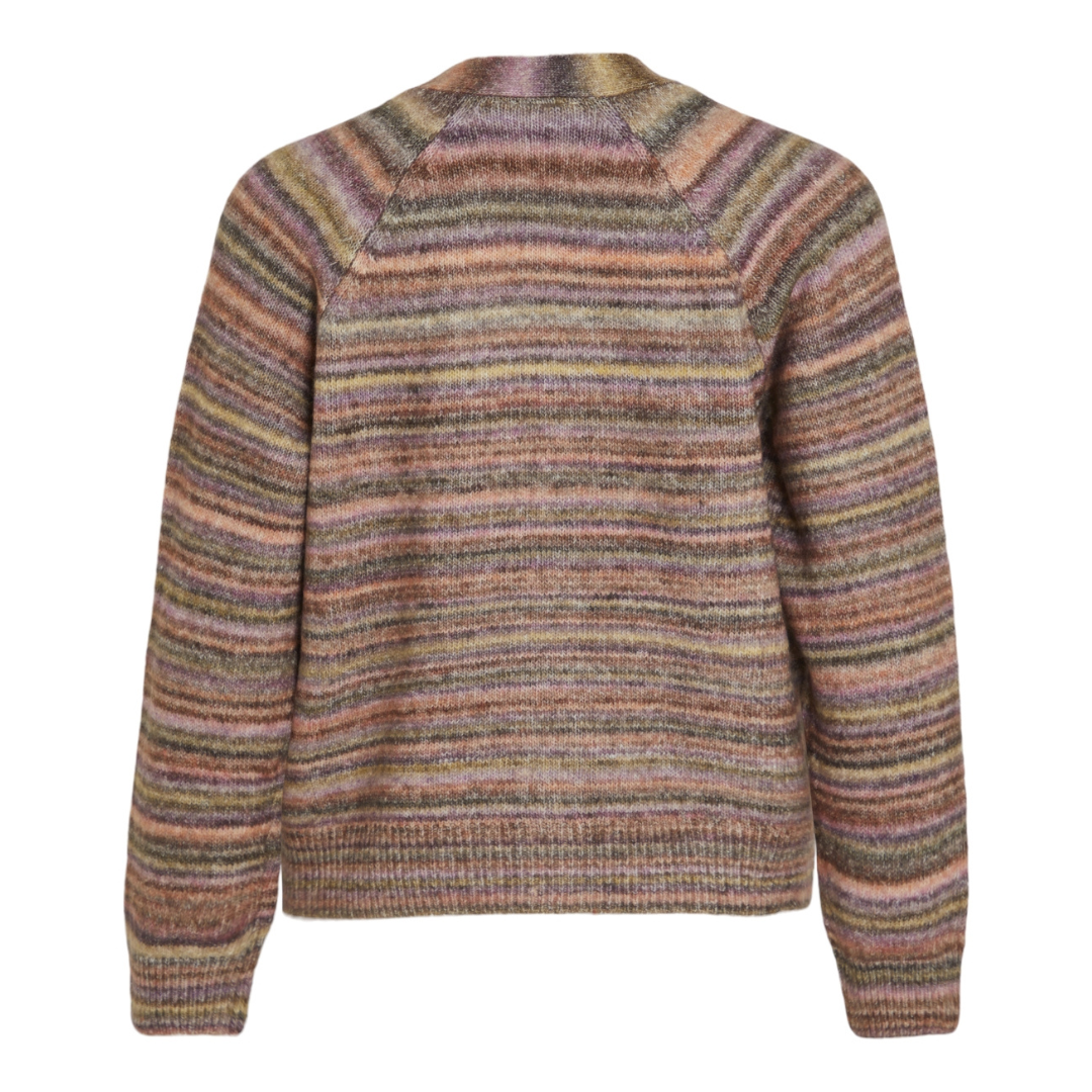 VILA - CARDIGAN - GONIA 14098812 - SCARAB/MULTI COLOR