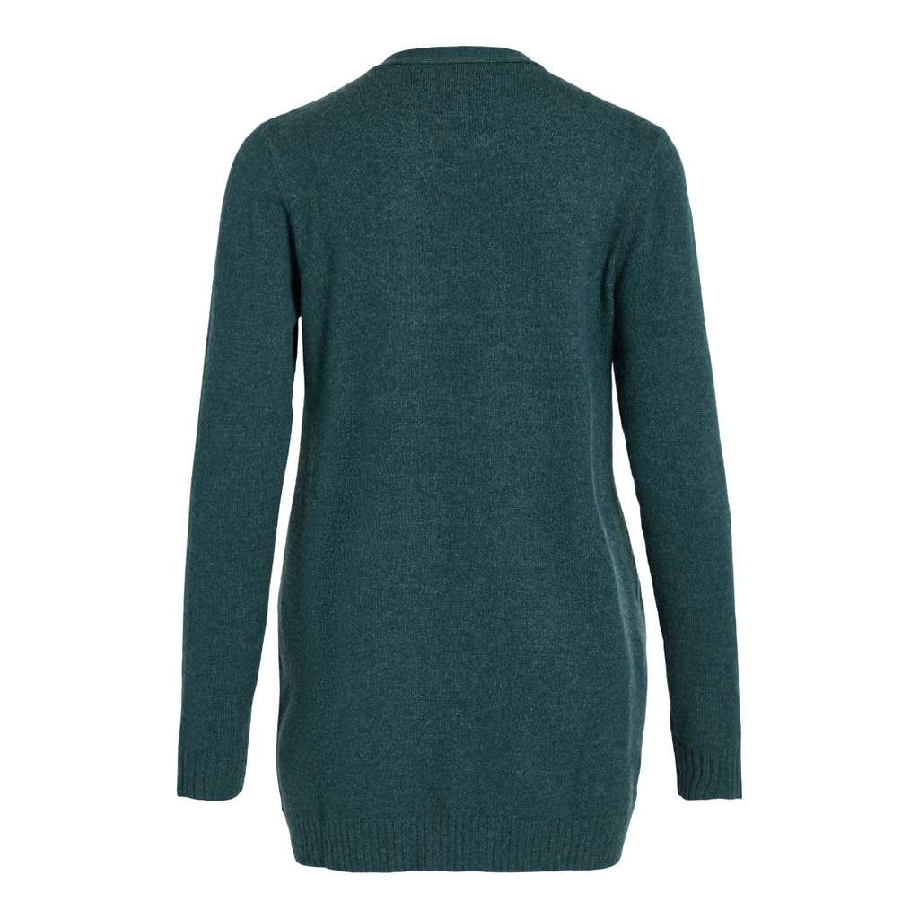 VILA - CARDIGAN - RIL 14044041 - PINENEEDLE DARK MELANGE