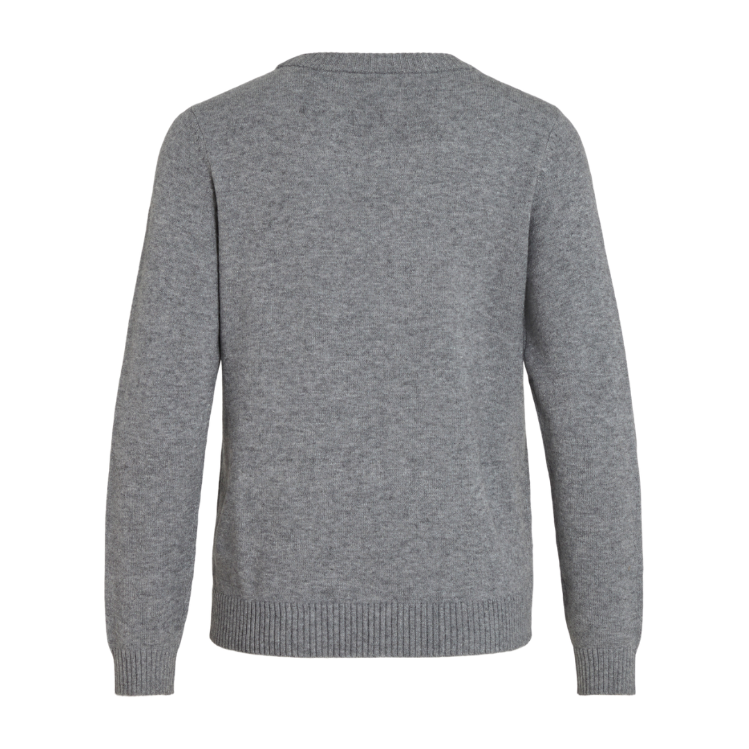 VILA - STRIK - RIL 14054177 - MEDIUM GREY MELANGE