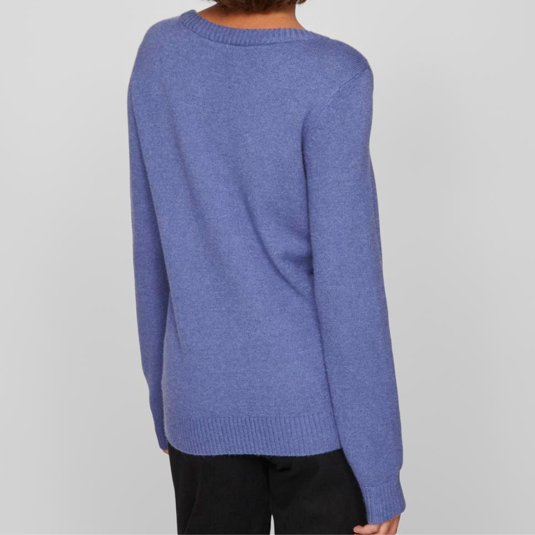 VILA - STRIK - RIL 14054177 - BIJOU BLUE/DARK MELANGE