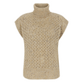 SOFT REBELS - VEST - SILA SR524-212 - TAOS TAUPE