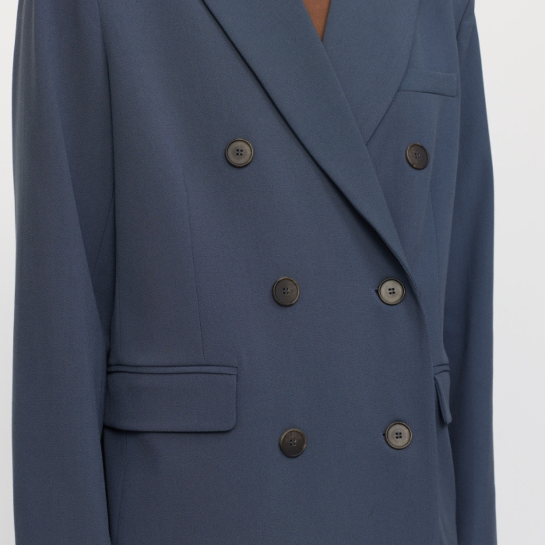 SOFT REBELS - BLAZER - JEN SR524-748 - OMBRE BLUE MELANGE