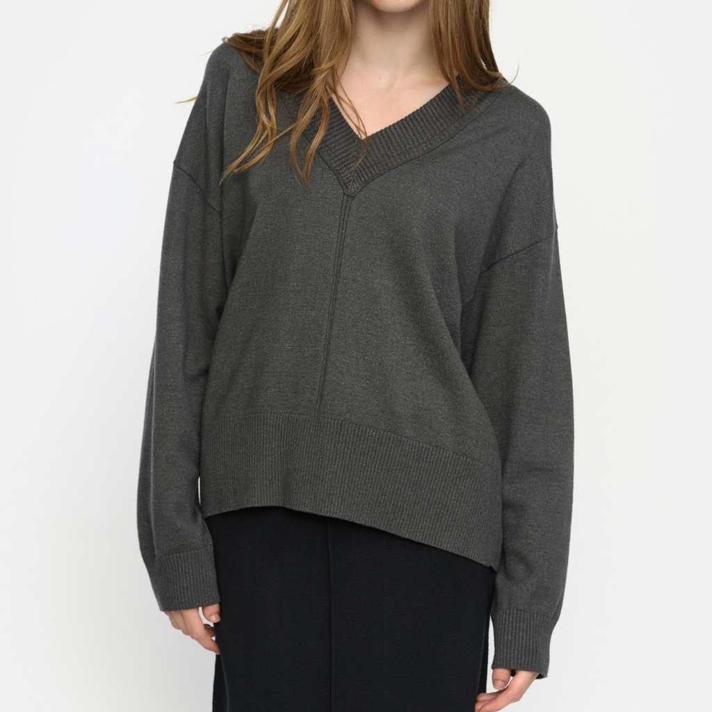 SOFT REBELS - STRIK - MINIS SR624-209 - DARK GREY MELANGE