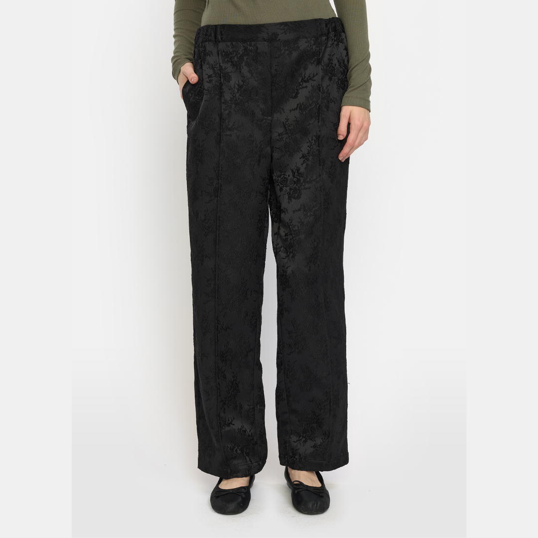 SOFT REBELS - BUKSER - LEILANI SR624-702 - SORT