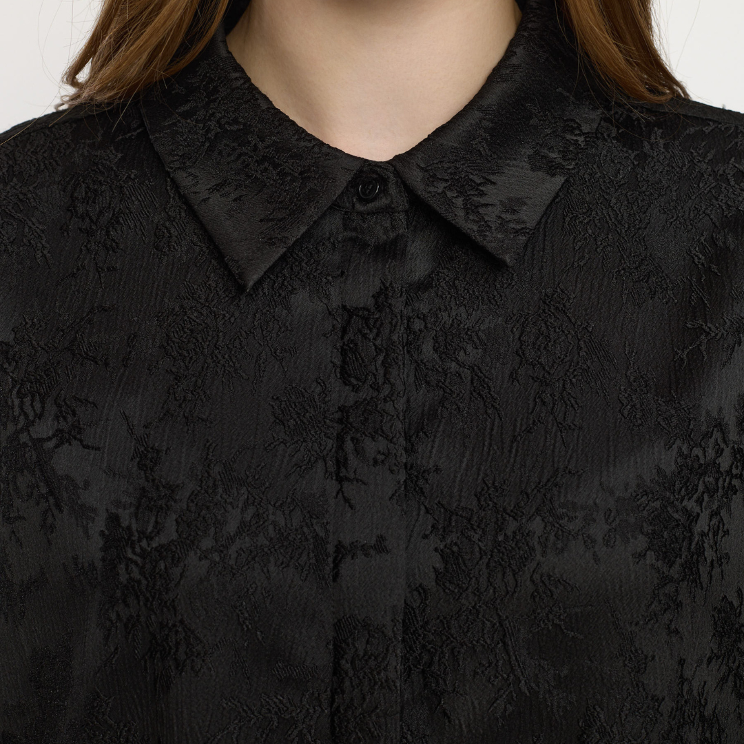 SOFT REBELS - SKJORTE - LEILANI SR624-703 - SORT