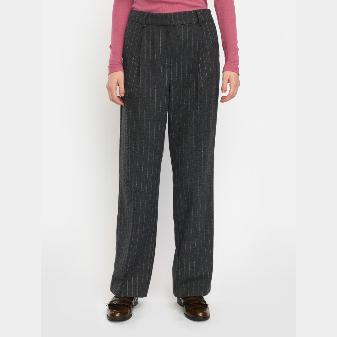 SOFT REBELS - BUKS - EMERY SR624-718 - DARK GREY MELANGE