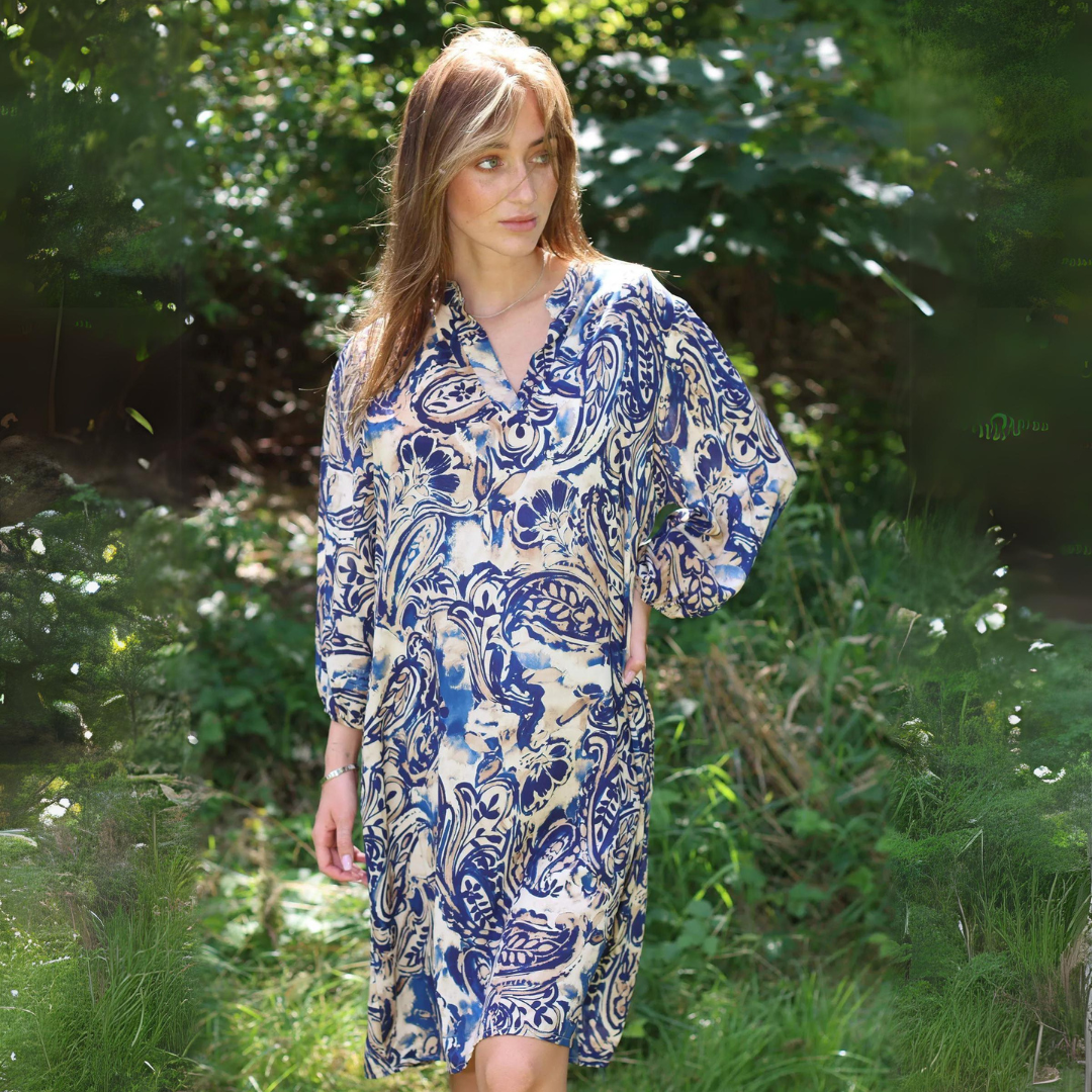 COPENHAGEN LUXE - KJOLE - 3706 - NAVY