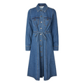 GLOBAL FUNK - DENIMKJOLE - SELENA 73660240 - DARK STONE