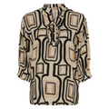 MARTA DU CHATEAU - BLUSE - UNNUR 6317 - BEIGE FW 10112