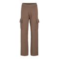 VILA - CARGO BUKS - CASSIE 14098878 - DARK NATURAL MELANGE