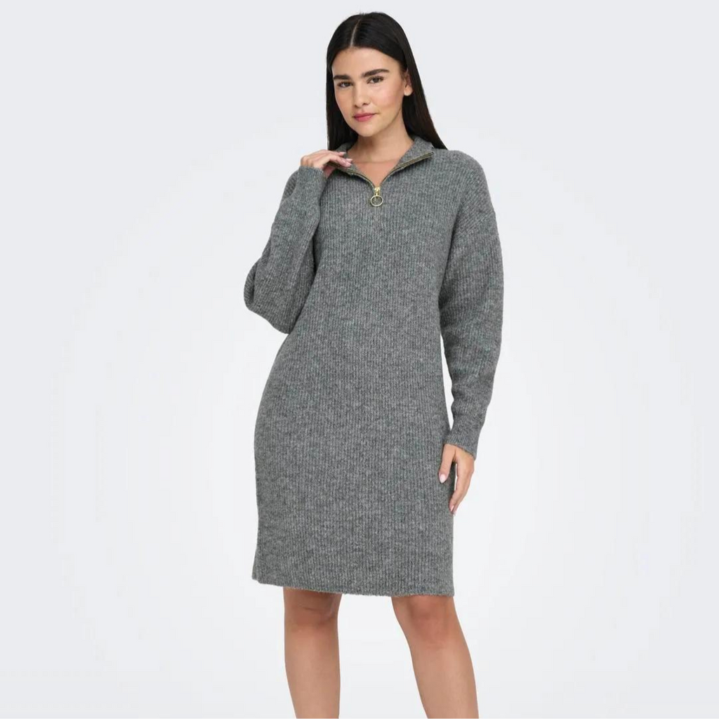 ONLY - STRIKKJOLE - TOKYO 15335831 - DARK GREY MELANGE