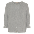 MARTA DU CHATEAU - CARDIGAN - JULIANA 2413 - LIGHT GREY