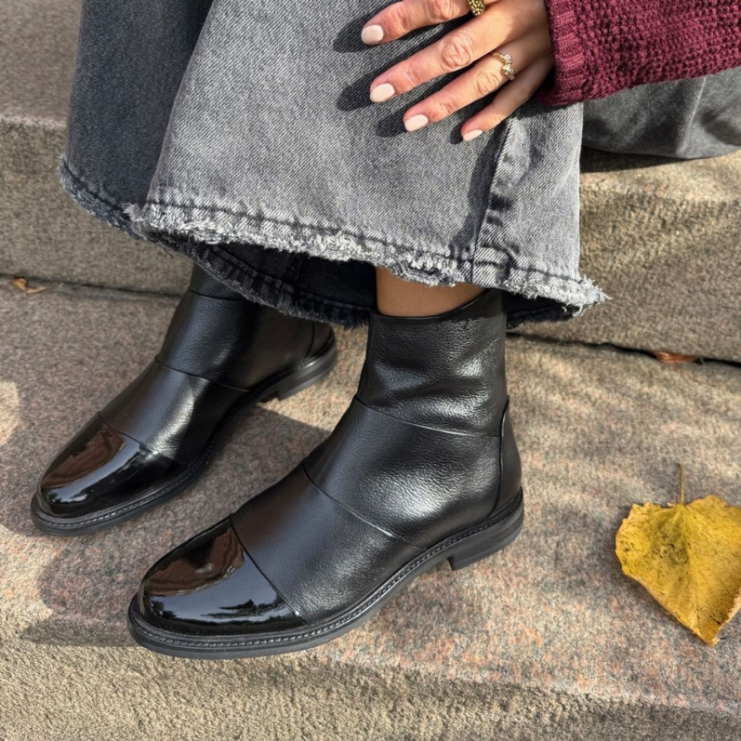 COPENHAGEN SHOES - STØVLE - STEPHANIE CS7774 - BLACK PATENT